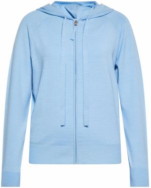 usha BLUE LABEL Tepláková bunda  svetlomodrá