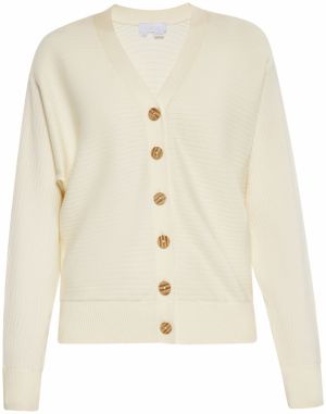 usha WHITE LABEL Kardigán  krémová