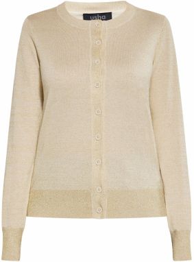 usha BLACK LABEL Kardigán  piesková