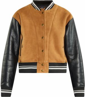 DreiMaster Vintage Prechodná bunda  sépiová / čierna / biela
