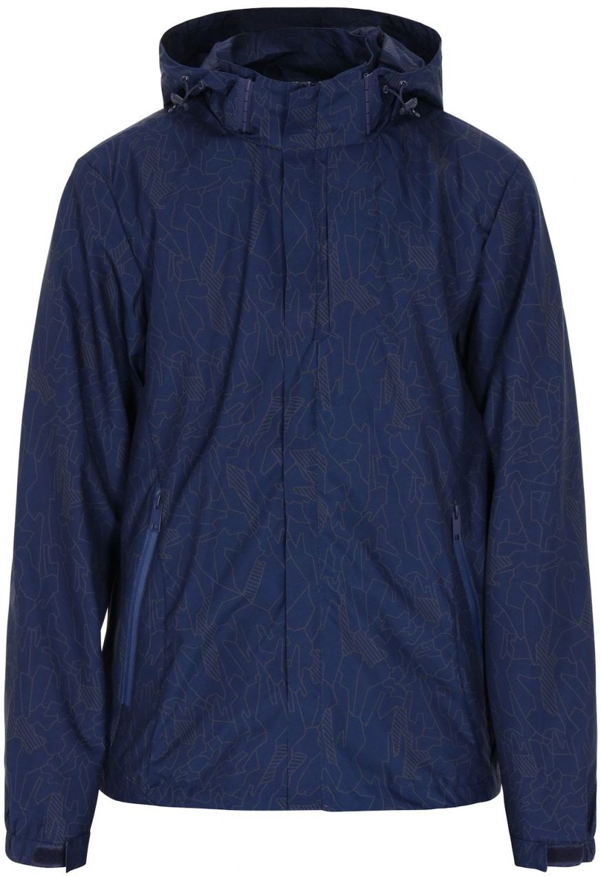 HOMEBASE Prechodná bunda  námornícka modrá / sivobéžová