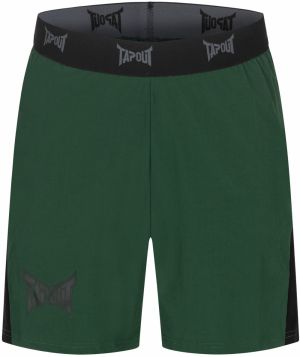 Tapout Športové nohavice  sivá / zelená / čierna