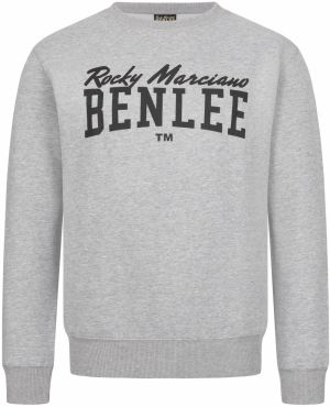 Benlee Mikina 'Rinston'  sivá melírovaná / čierna