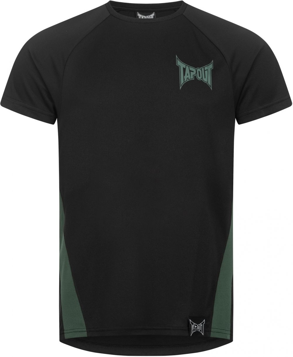 Tapout Funkčné tričko  zelená / čierna
