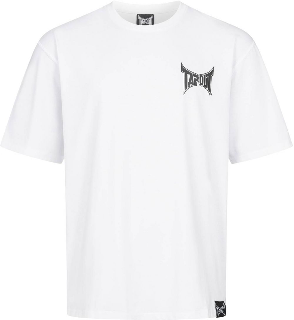 Tapout Tričko ' CREEKSIDE '  čierna / biela