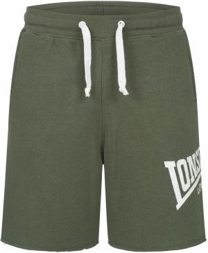 LONSDALE Nohavice 'POLBATHIC'  kaki / biela