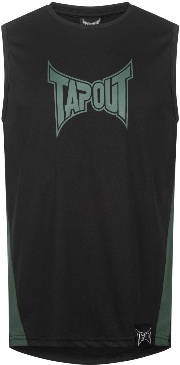Tapout Tričko  zelená / čierna