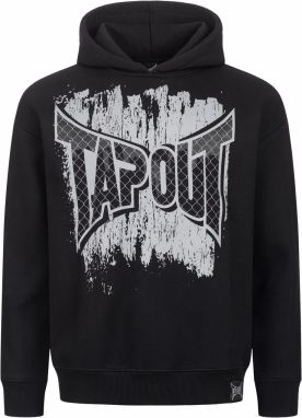 Tapout Mikina 'CF HOOD'  svetlosivá / čierna