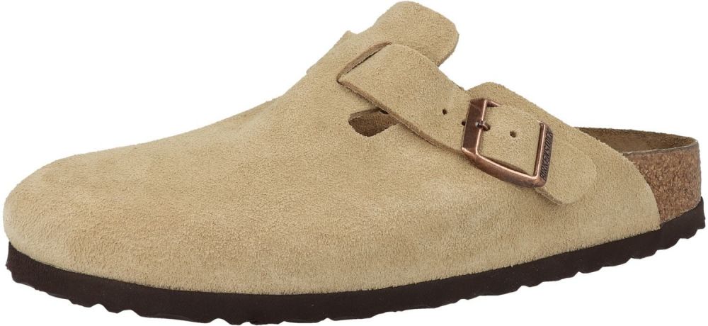 BIRKENSTOCK Šľapky 'Boston'  kapučíno