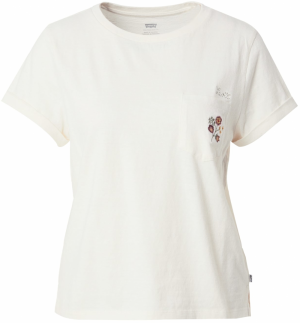 LEVI'S ® Tričko 'MARGOT'  svetložltá / olivová / rosé / biela