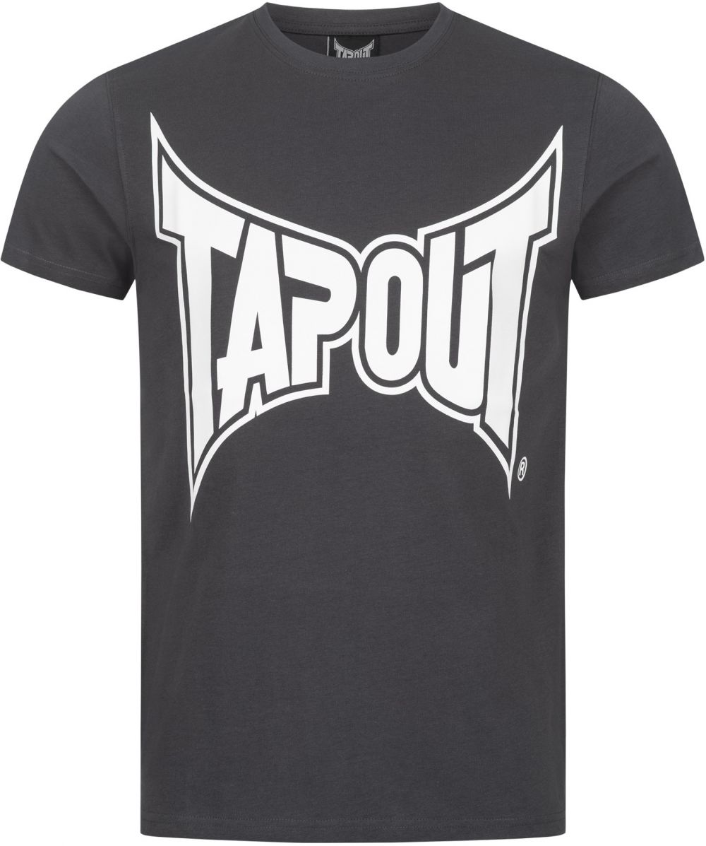 Tapout Tričko  antracitová / biela