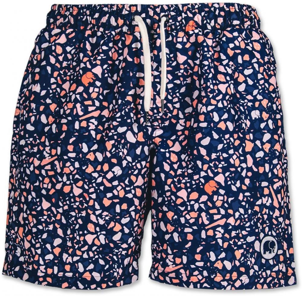 Trendsplant Plavecké šortky ' TERRAZZO SEAQUAL®YARN '  modrá