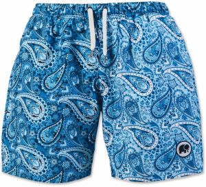 Trendsplant Plavecké šortky ' PAISLEY SEAQUAL®YARN '  modrá