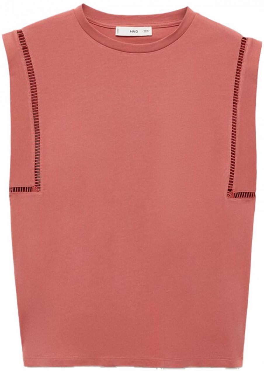 MANGO Top 'MAREA'  melónová
