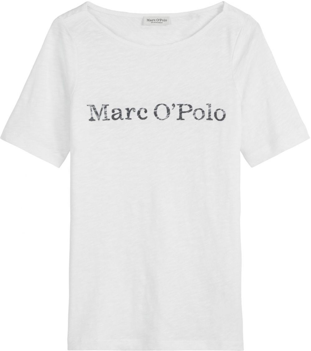 Marc O'Polo Tričko  čierna / biela