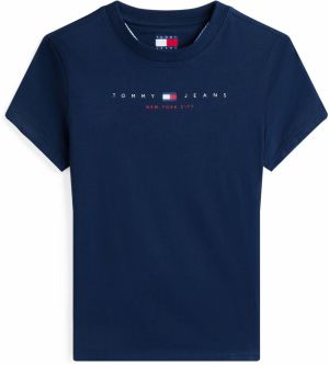 Tommy Jeans Tričko  námornícka modrá / červená / biela