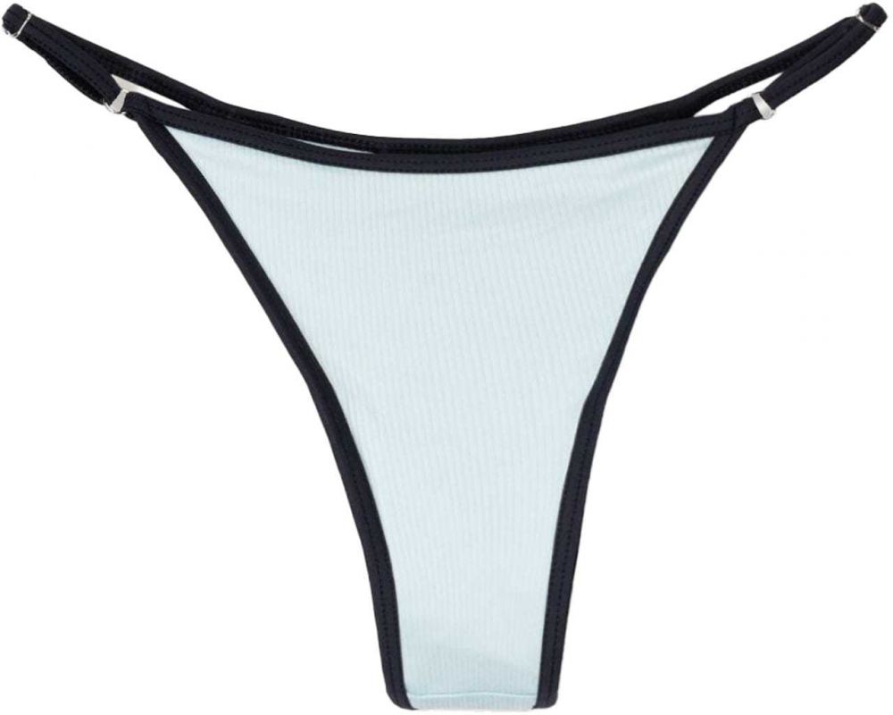 Bershka Bikinové nohavičky  svetlomodrá