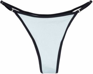 Bershka Bikinové nohavičky  svetlomodrá