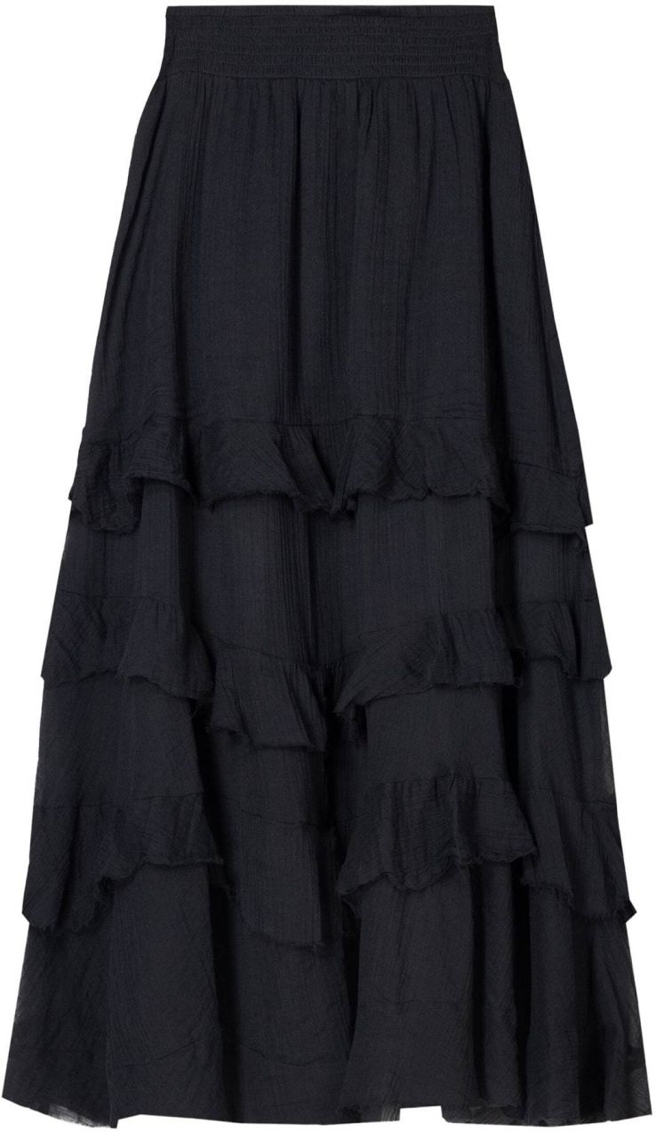 Bershka Sukňa  čierna
