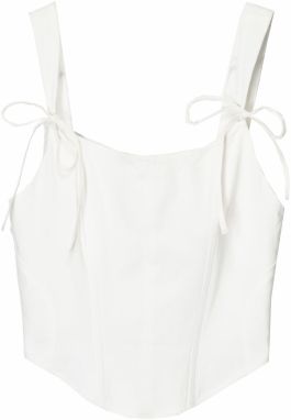 Bershka Top  biela