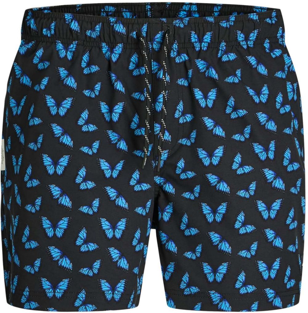 Jack & Jones Plus Plavecké šortky 'JPSTMAUI'  azúrová / čierna