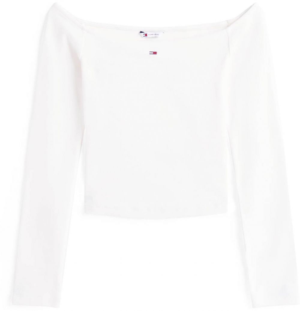 Tommy Jeans Tričko 'ESSENTIAL'  biela