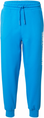 KARL LAGERFELD JEANS Nohavice  azúrová / biela
