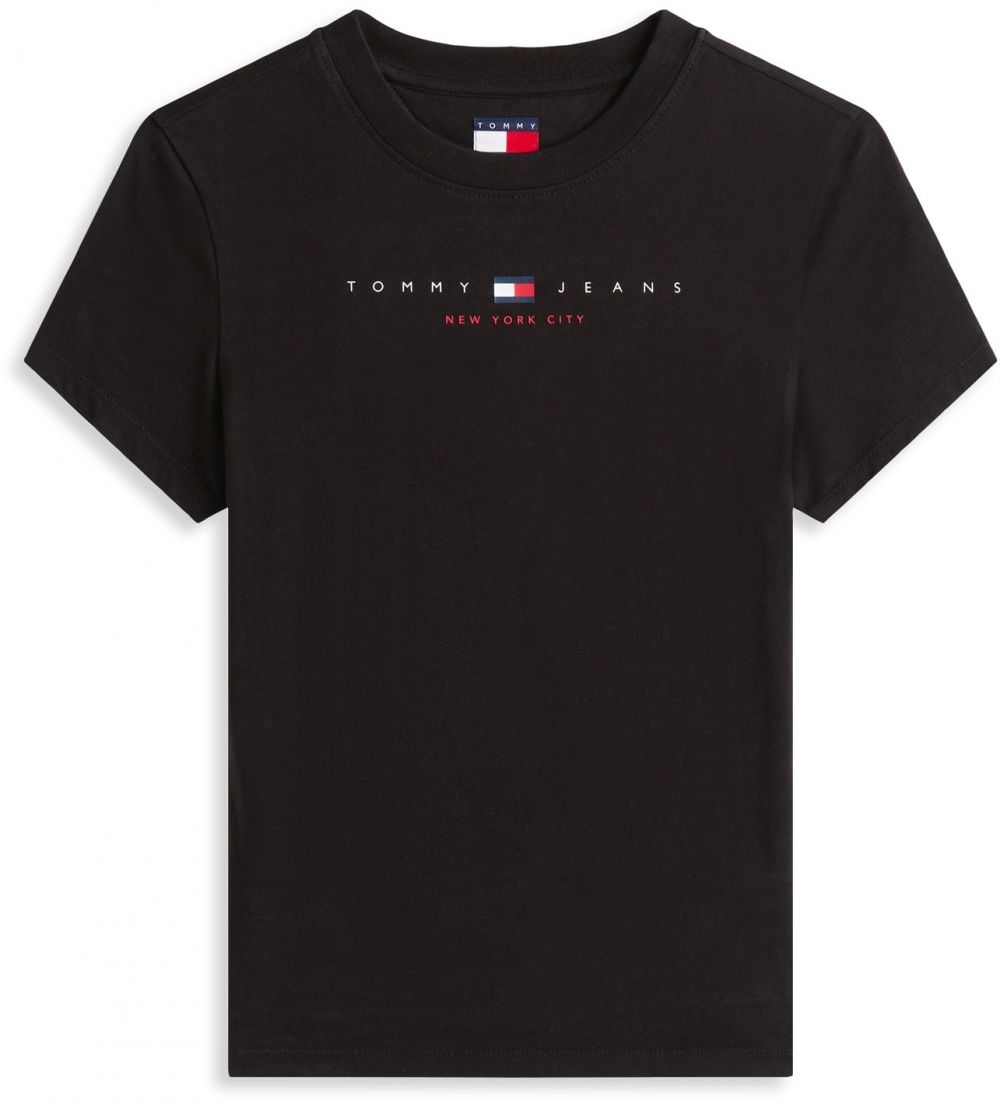 Tommy Jeans Tričko  námornícka modrá / červená / čierna / biela