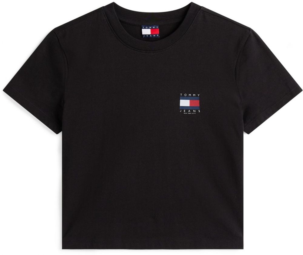 Tommy Jeans Tričko  námornícka modrá / červená / čierna / biela
