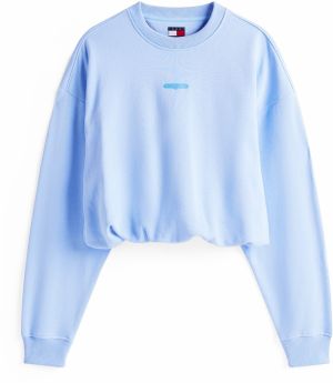 Tommy Jeans Mikina  svetlomodrá