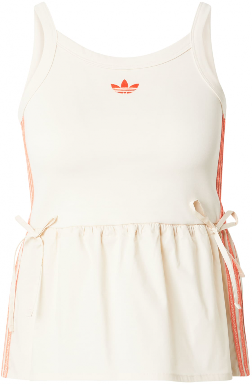 ADIDAS ORIGINALS Top  oranžová / biela ako vlna