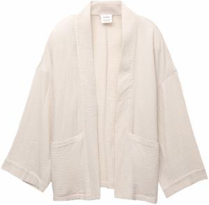 Pull&Bear Kimono  svetlobéžová