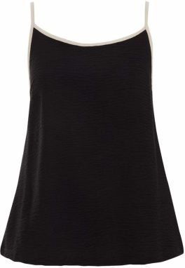 WE Fashion Top  sivobéžová / čierna