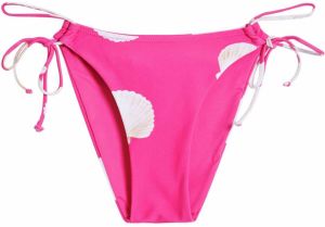 Desigual Bikinové nohavičky  fuksia / biela