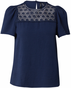 VERO MODA Blúzka 'VMALVA'  námornícka modrá