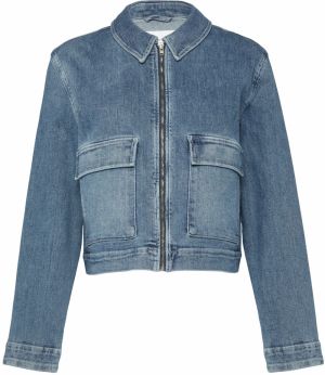 comma casual identity Prechodná bunda  modrá denim