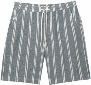Pull&Bear Nohavice  modrá melírovaná / biela