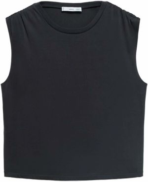 MANGO Top 'KIWI'  antracitová