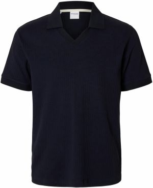 SELECTED HOMME Tričko 'SLHTRISTAN'  tmavomodrá