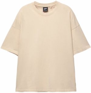 Pull&Bear Tričko 'STWD'  piesková