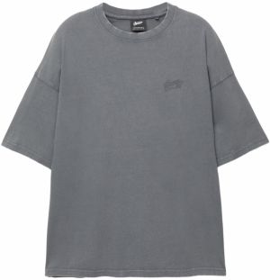 Pull&Bear Tričko  čadičová