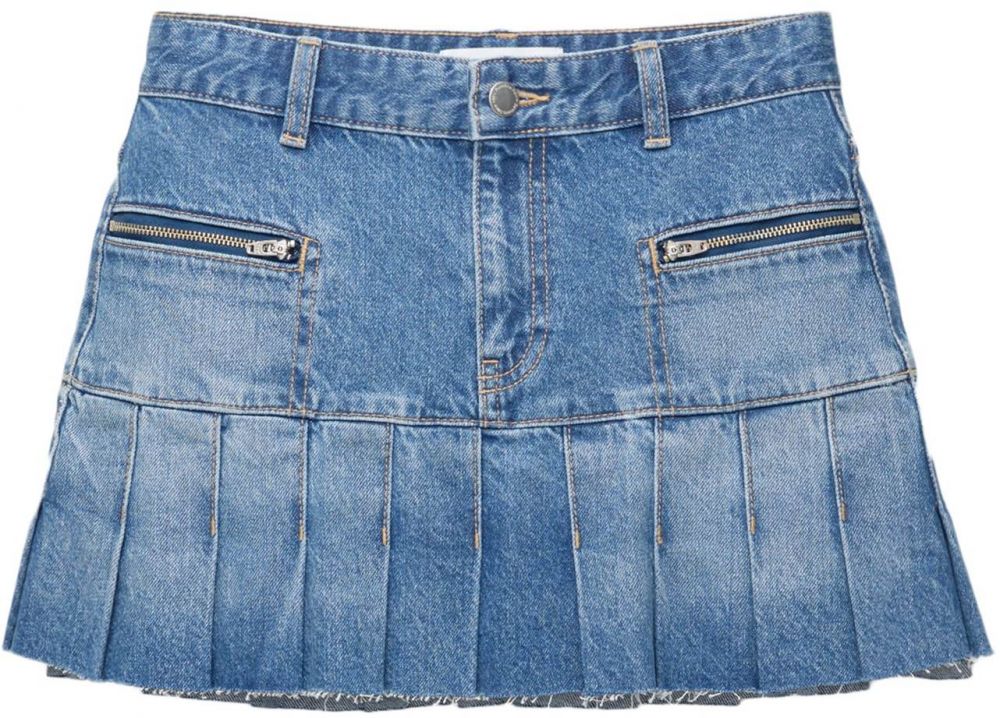 Pull&Bear Sukňa  modrá denim