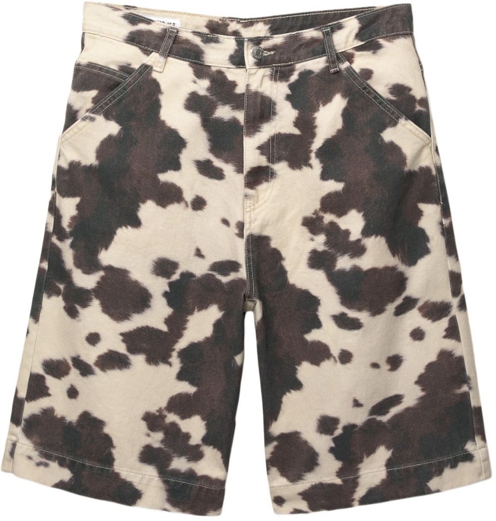 Pull&Bear Nohavice  žltohnedá / čokoládová