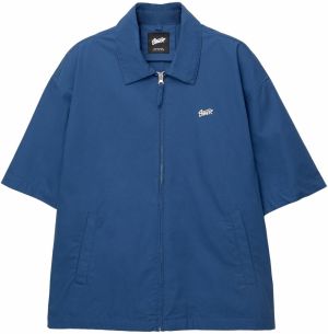 Pull&Bear Prechodná bunda  modrá / biela
