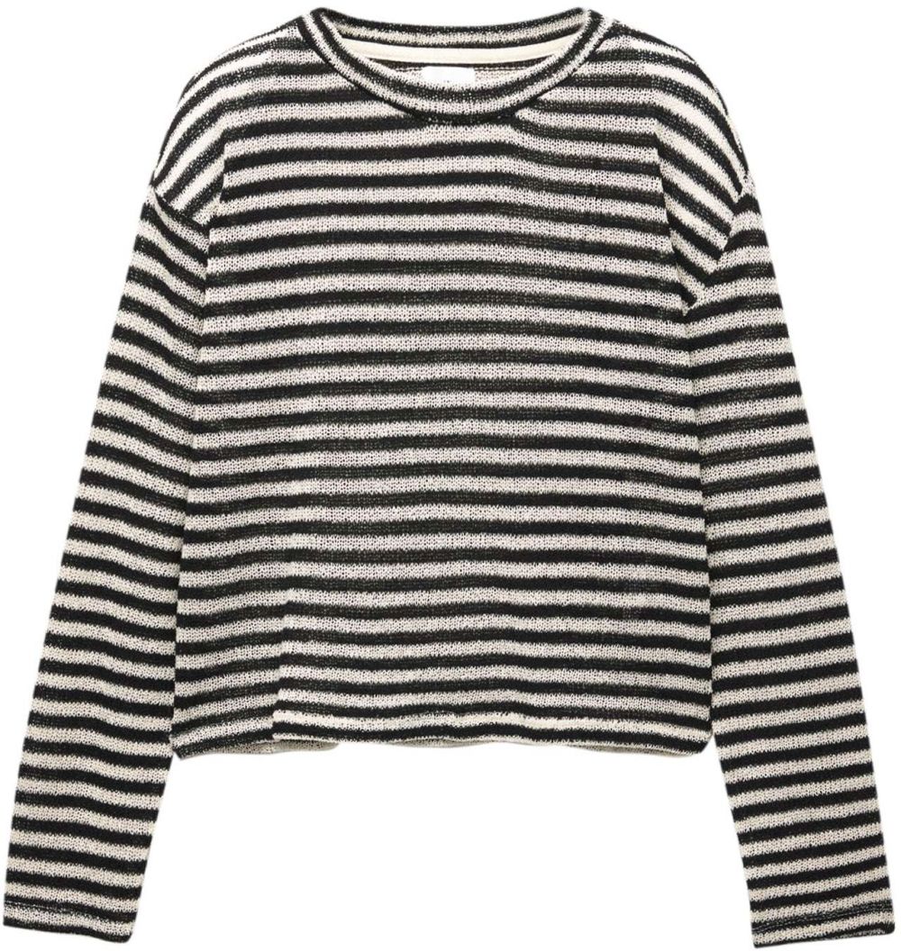 Pull&Bear Sveter  nebielená / čierna