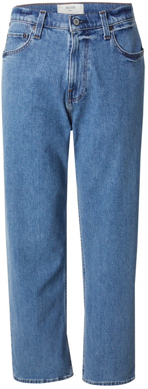 HOLLISTER Džínsy  modrá denim