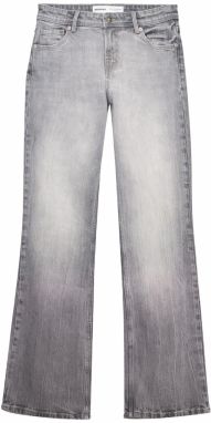 Bershka Džínsy  sivý denim