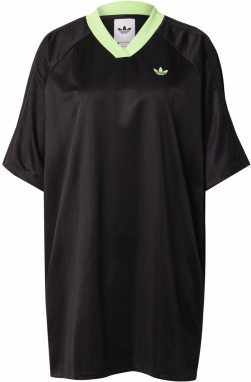 ADIDAS ORIGINALS Šaty  trávovo zelená / čierna