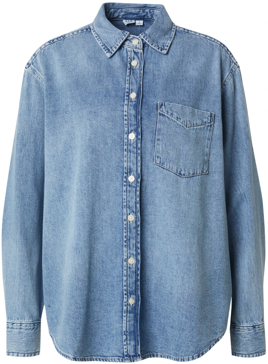 GAP Blúzka 'LUCIA'  modrá denim