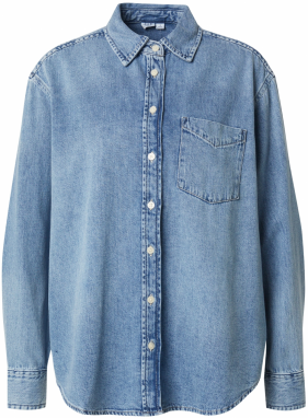 GAP Blúzka 'LUCIA'  modrá denim